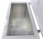 Chest Freezer - 345L - on Wheels - incl Hanging Basket - imagine 6