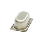 Gastronorm Container - 1/9 GN - 6,5cm Deep - Stainless Steel - imagine 2