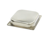 Gastronorm Container - 2/3 GN - 6,5cm Deep - Stainless Steel - imagine 2