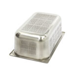 Gastronorm Container - 1/1 GN - 20cm Deep - Stainless Steel - Perforated - imagine 2