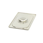 Gastronorm Lid - 1/4 GN - Stainless Steel - imagine 2