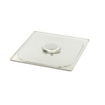 Gastronorm Lid - 2/3 GN - Stainless Steel - imagine 2