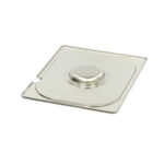 Gastronorm Lid -1/2 GN - Stainless Steel - with Recess - imagine 2