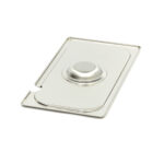 Gastronorm Lid - 1/3 GN - Stainless Steel - with Recess - imagine 2