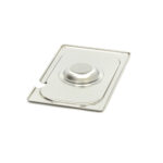 Gastronorm Lid - 1/4 GN - Stainless Steel - with Recess - imagine 2