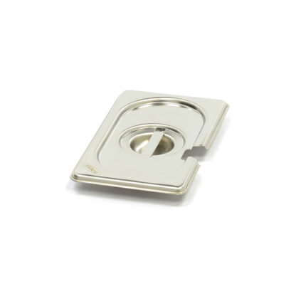 Gastronorm Lid - 1/9 GN - Stainless Steel - with Recess