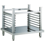 Undercarriage with plate structure, ovens 6 & 10x GN 1/1
