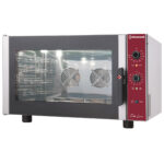Electric convection oven, 4x GN 1/1 + manual humidifier (230/1N)