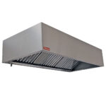 Wall cooker hood 2 labyrinth filtres 500x500 mm