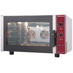 Convection oven, electric 4x 600x400 mm + Manual Humidifier