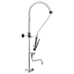 Nozzle and faucet with mixer (exit MONO)