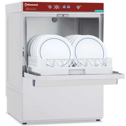 Dishwasher basket 500x500mm"Full Hygiene", with softener continuously