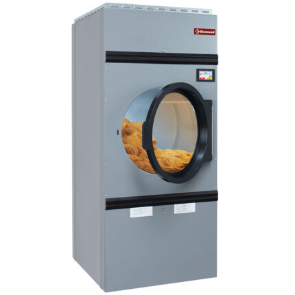 Electric rotary dryer, capacity 10 kg, with alternate rotation TOUCH SCREEN