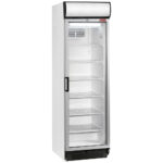 Static/ventilated negative T° display, 380 liters, light box