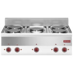 Electric cooker 5 hobs -Top-