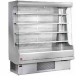 Ventilated refrigerated wall unit with group