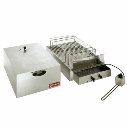 Electric smoker for food, 2 levels (400x600 mm + 340x545mm)