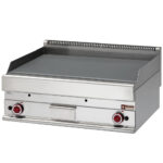 Flat gas cooking plate EXTRA-LARGE, smooth