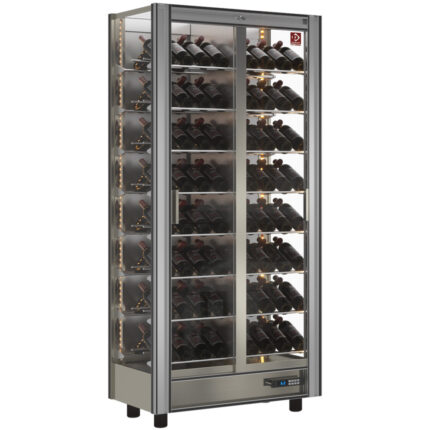 Refrigerated winecooler Lt. 530 - Modulable + Deco display 530Lt. white matt - magnetic