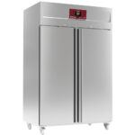 Ventilated refrigerator 1400 liters 2 doors GN 2/1, on wheels