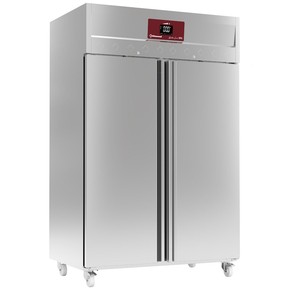 001-ID140_R9-2EME-big.jpg Ventilated refrigerator 1400 liters 2 doors GN 2/1, on wheels - imagine 1