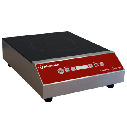Induction plate 2500 watt, tactile keys