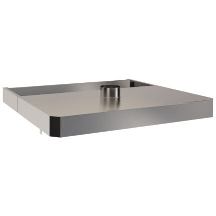 Hood with motor (421 m³/h), ovens 04 - 08