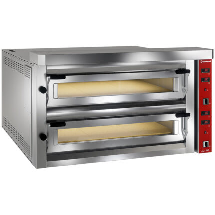 Electric pizza oven "extra large", 2x 9 pizzas