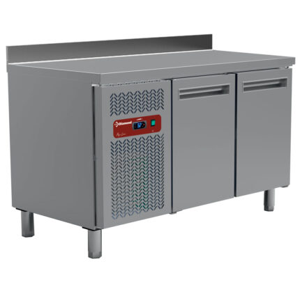 Cooling table, ventilated, 2 doors GN 1/1 (260 Lit.) + 1x Kit drawers block (1/2 + 1/2), tables MR...