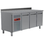 Cooling table, ventilated, 3 doors GN 1/1 (405 Lit.)