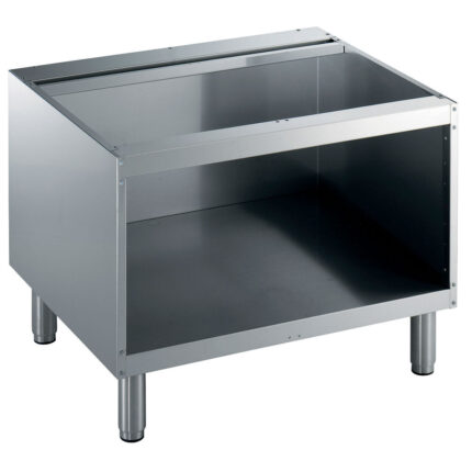 Open base, 800 mm, stainless steel AISI 304 + 2x  Door 400 mm left or right