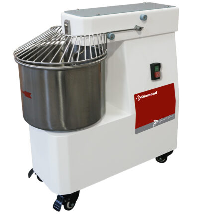Spiral kneader 10 Liters, on wheels