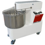 Spiral kneader 42 liters, 2 speeds, timer, on wheels
