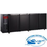 Back Bar Cooler 4 doors, 783 liters