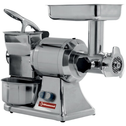 Combination meat grinder n° 12 and parmesan grater