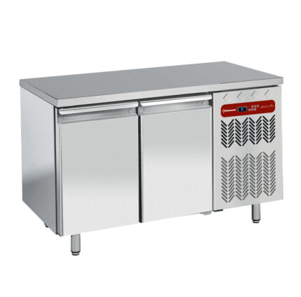 Ventilated refrigerated table, 2 doors GN 1/1 + 2-drawer block kit (1/2+1/2 h200) for TG&TS...