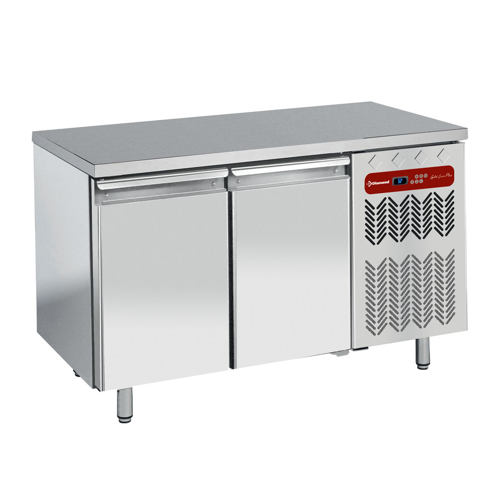 001-TG2N-H-R2-big.jpg Ventilated refrigerated table, 2 doors GN 1/1 + 2-drawer block kit (1/2+1/2 h200) for TG&TS... - imagine 1