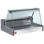 Refrigerated glass display