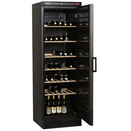 Wine board, ventilated, 380 liters, BLACK