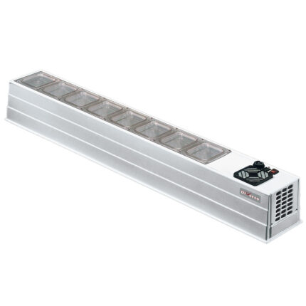 Refrigerated food structure 8x GN 1/6 h150 mm