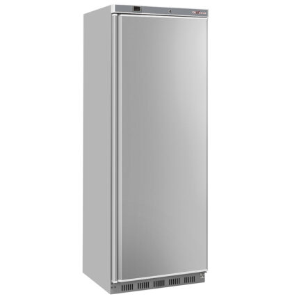 Ventilated refrigerator, 400 liters. stainless steel
