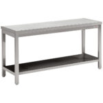 Work table ECO with undershelf