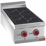 Electric range, 2 induction zones -Top -