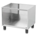 Piece of furniture "support" in stainless 660 mm (without doors)