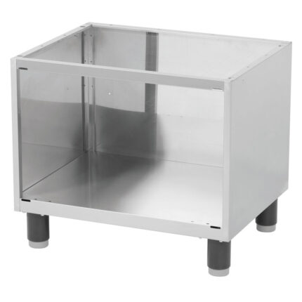 Piece of furniture "support" in stainless 660 mm (without doors)