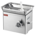 Table top stainless steel meat mincer N° 32, Ø 6 mm, 500kg/h