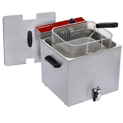 Electric table top fryer 12 liters + tap
