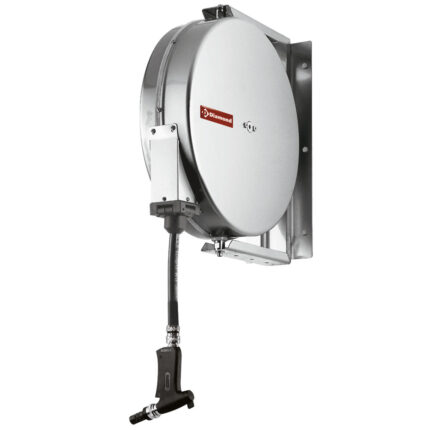 Cleaning station, automatic roll up 15m.