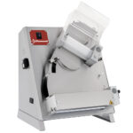 Pizza roller Ø 320 mm, 2 rollers, in stainless steel