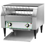 Tunnel toaster with timer, belt width 350 mm, max 120÷350 pcs/h
